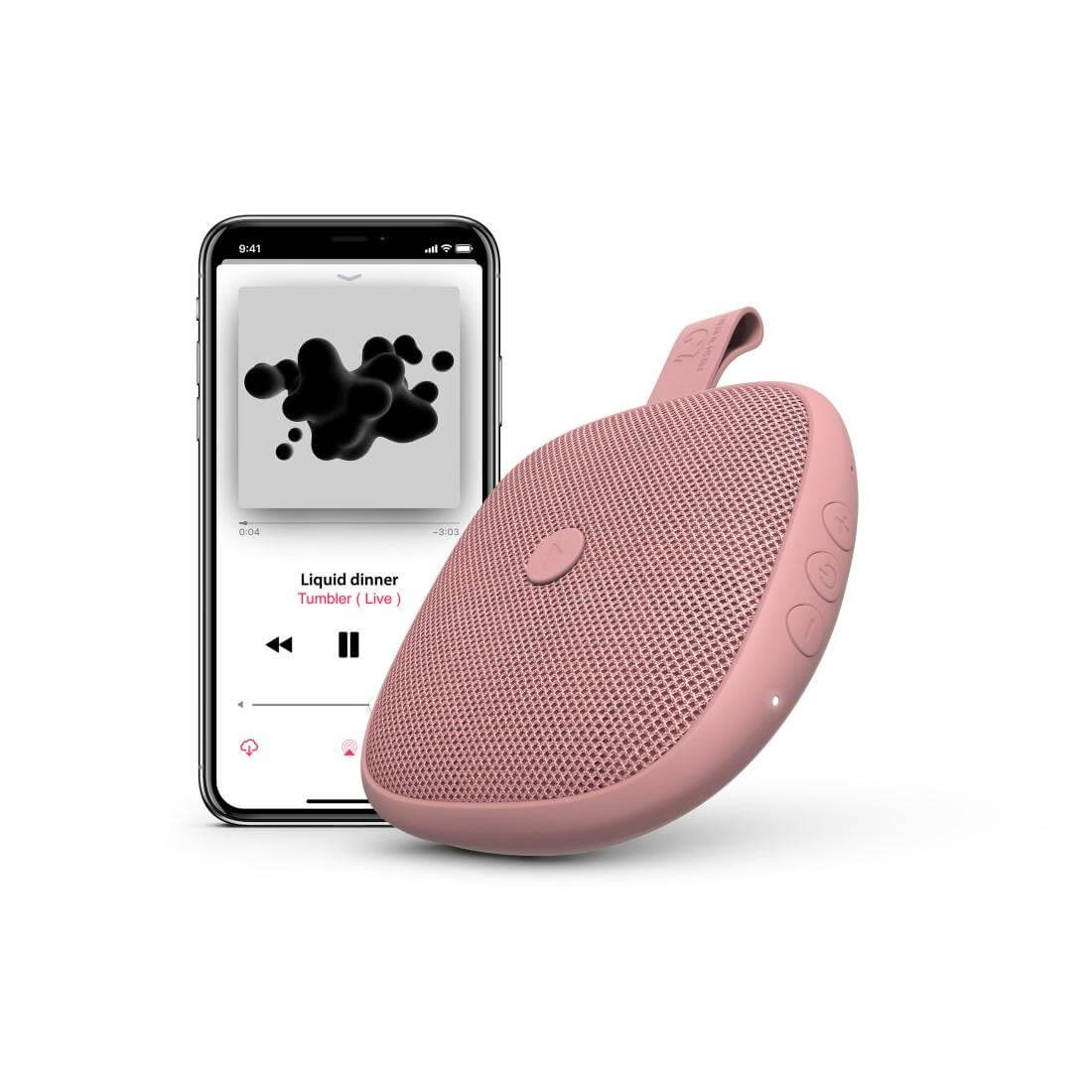 Głośnik Bluetooth Rockbox Bold Xs Fresh'n Rebel Dusty Pink 1RB5100DP