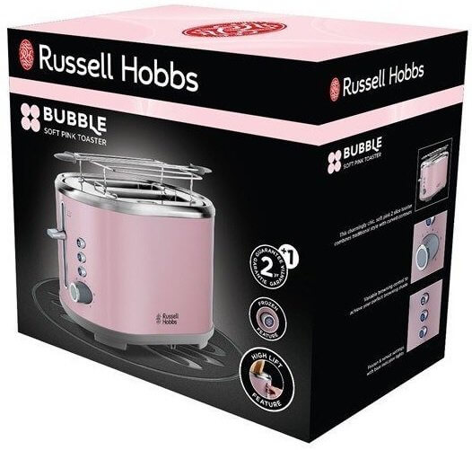 Toster Russell Hobbs Bubble Soft Pink 25081-56