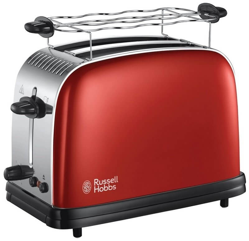 Toster Russell Hobbs Colours Plus Flame Red 23330-56