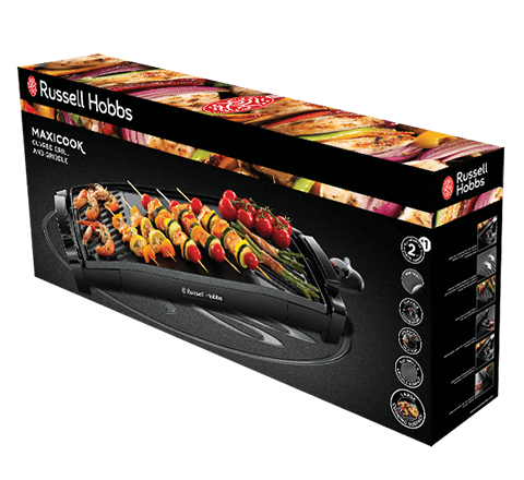 Grill Russel Hobbs Curved & Griddle MaxiCook 22940-56