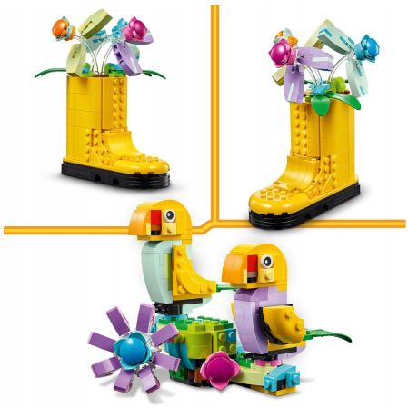 LEGO Creator 3w1 Kwiaty w konewce 31149 420 elementów 8+