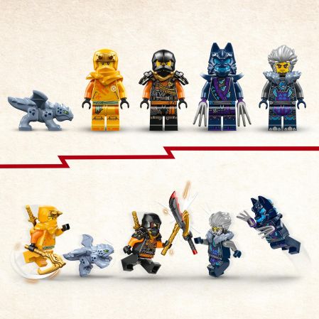 LEGO NINJAGO Łazik terenowy Ninja Arina 71811 7+ 267 elementow