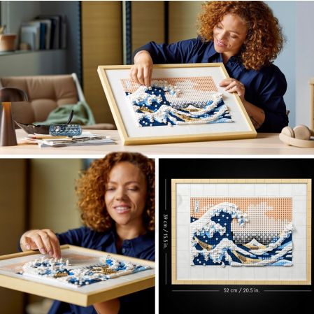 LEGO Art Hokusai- Wielka fala 31208 1810 el. 18+