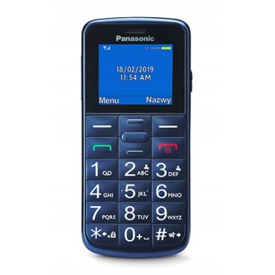 Telefon dla seniora Panasonic KX-TU110 niebieski