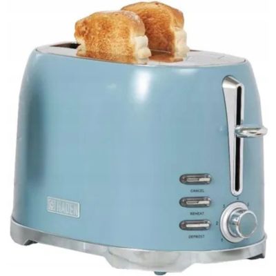 Toster Haden Brighton HAD211859 800W 7 stopni opiekania Niebieski