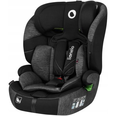 Fotelik samochodowy Lionelo Levi One I-Size Black Grey 76-150cm Dri-Seat