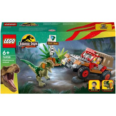 LEGO Jurassic World Zasadzka na dilofozaura 76958 6+ 211 elementów