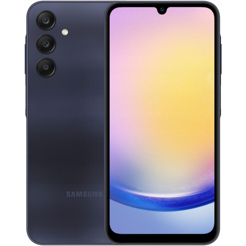 Samsung Galaxy A25 5G 64GB ブラック Smartfon Samsung Galaxy A25 5G 6/128GB 6,5 120Hz Czarny FHD+