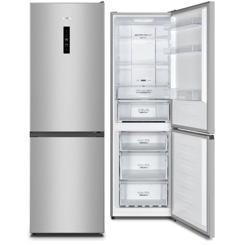 Lodówka Gorenje NRK6192AS4 304l NoFrost 60cm LED